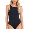 High Neck One Piece Swimsuit