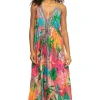 Hi-Low Halter Maxi Dress