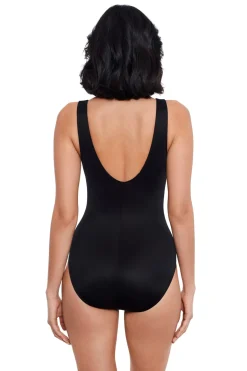 Illusionists Palma Mesh High Neck One Piece Swimsuit