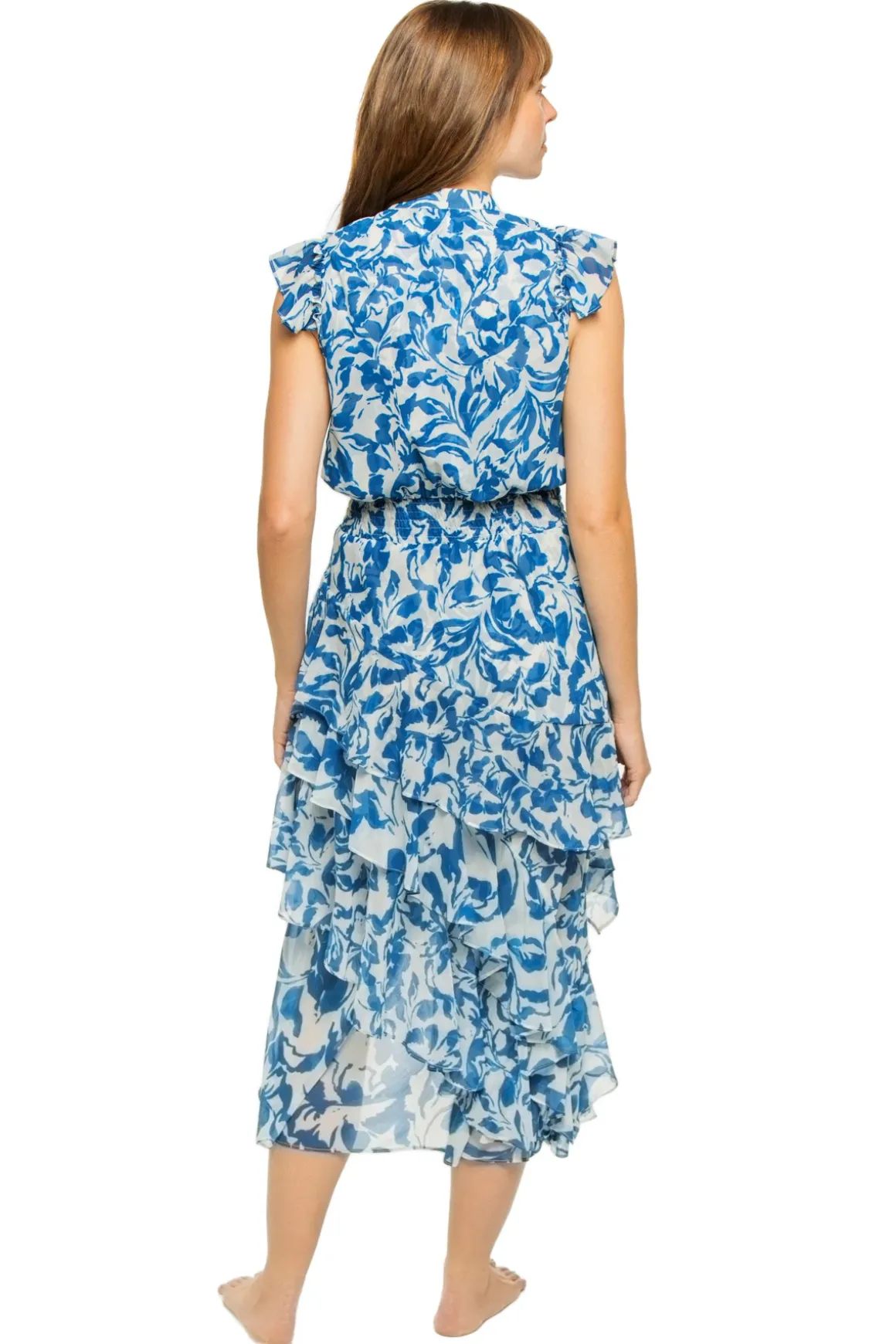 Ilysa Asymmetrical Midi Dress