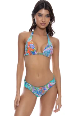 In The Groove Halter Bikini Top
