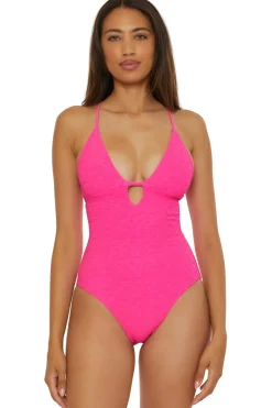 Indio Plunge One Piece Swimsuit