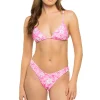 Island Blush Triangle Bikini Top