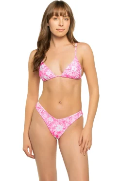 Island Blush Triangle Bikini Top