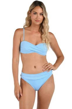Island Goddess Twist Bandeau Bikini Top
