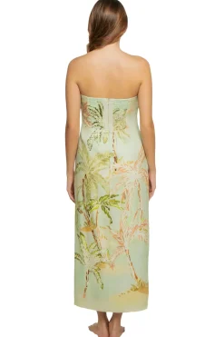 Isle Wrap Midi Dress