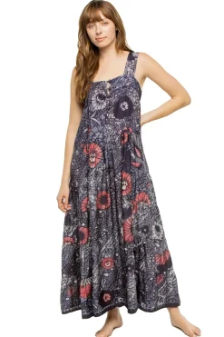 Jasmine Silk Maxi Dress