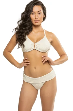 Jules Textured Bralette Bikini Top