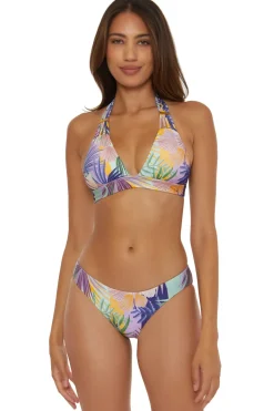 Kira Banded Halter Bikini Top