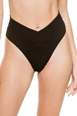 Lido Banded High Waist Bikini Bottom