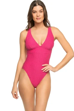 Lily Over The Shoulder One Piece Swimsuit