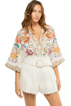 Long Sleeve Floral Bodysuit