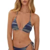 Lurex Triangle Bikini Top