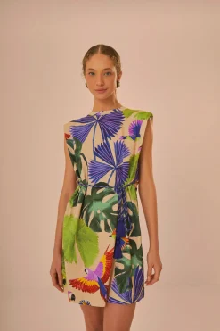 Macaw Jungle T-Shirt Dress