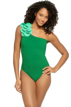 Magnolia Asymmetrical One Piece Swimsuit
