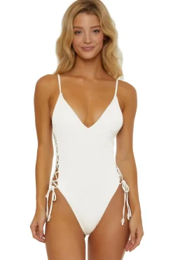 Maza Plunge One Piece Swimsuit