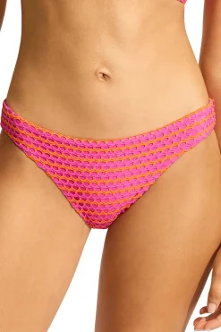 Mesh Effect Hipster Bikini Bottom
