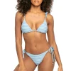 Mesh Effect Triangle Bikini Top