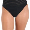 Mesh High Waist Bikini Bottom