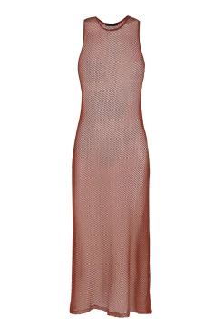 Mesh Midi Dress