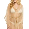 Mesh Short Caftan