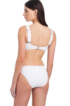 Metallic Bralette Bikini Top