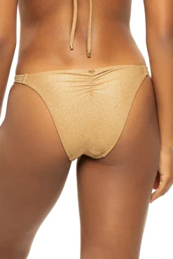 Metallic Brazilian Bikini Bottom