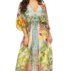 Midi Caftan Dress