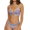 Mira Banded Halter Bikini Top