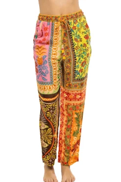 Mixed Scarves Pants