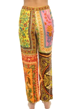 Mixed Scarves Pants
