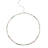 Multi Stone Choker Necklace