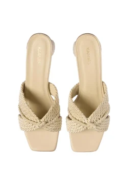 Myla Corded Heel Sandals