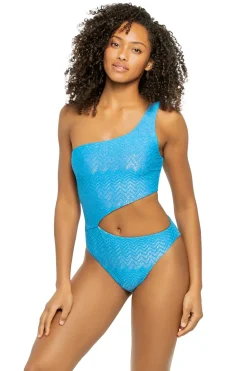 Nassau Ocean Zigzag One Piece Swimsuit