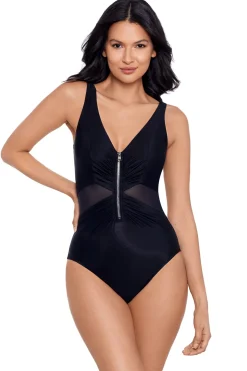 Network News Vive One Piece Swimsuit