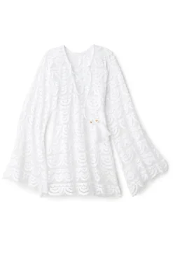 Noah Crochet Lace-Up Tunic