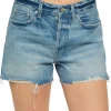 Nova Distressed Denim Shorts