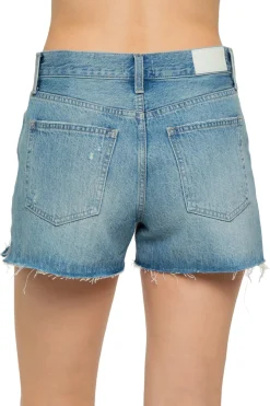 Nova Distressed Denim Shorts