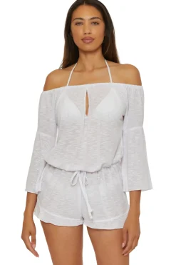 Off Shoulder Romper