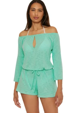 Off Shoulder Romper