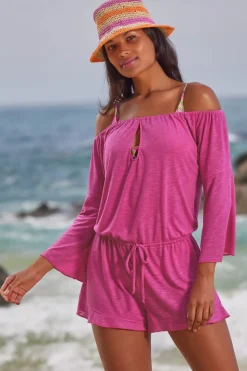 Off Shoulder Romper