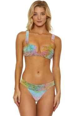 Ombre Burnout Underwire Bikini Top