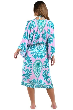 Opulent Palm Kimono