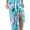 Opulent Palm Pareo Wrap Cover Up