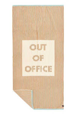 Out of Office Woven Towel