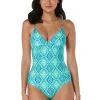 Over The Shoulder One Piece Swimsuit