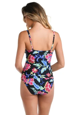 Over The Shoulder Tankini Top