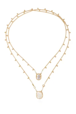 Ovo Mother-of-Pearl Scapulaire Necklace