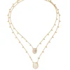 Ovo Mother-of-Pearl Scapulaire Necklace