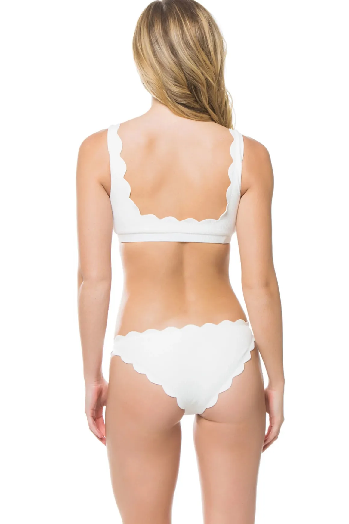 Palm Springs Scallop Bralette Bikini Top
